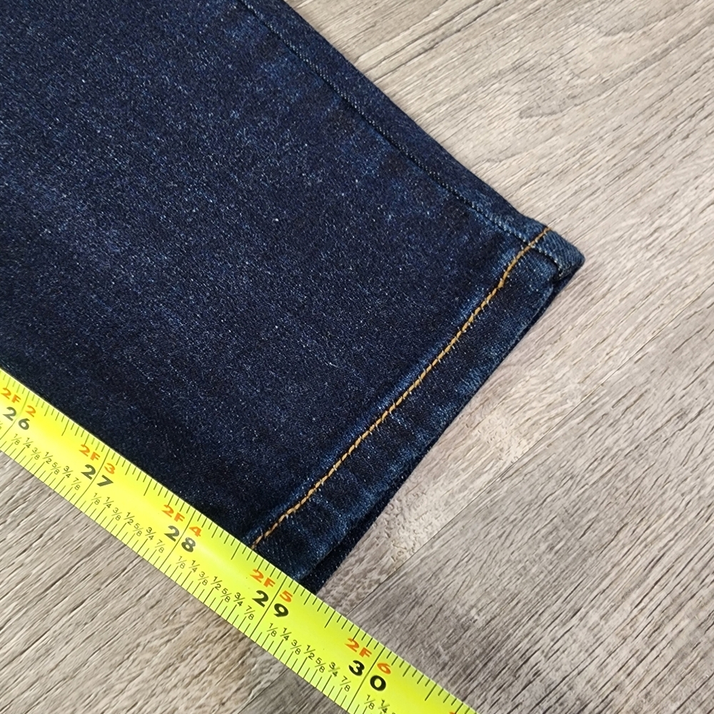 NWT JUDY BLUE Dark Wash Classic Denim Mid Rise Skinny Fit Jean 14 W - Picture 13 of 16